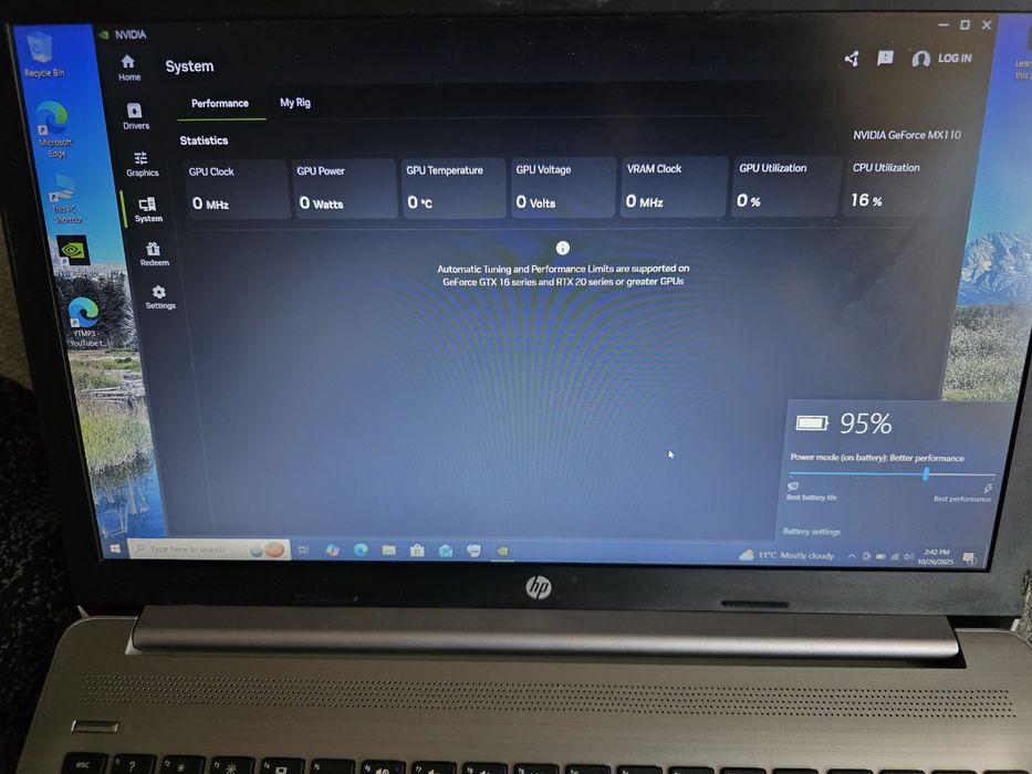 Laptop hp i5 gen 10 Nvidia mx110 sau dezmembrez