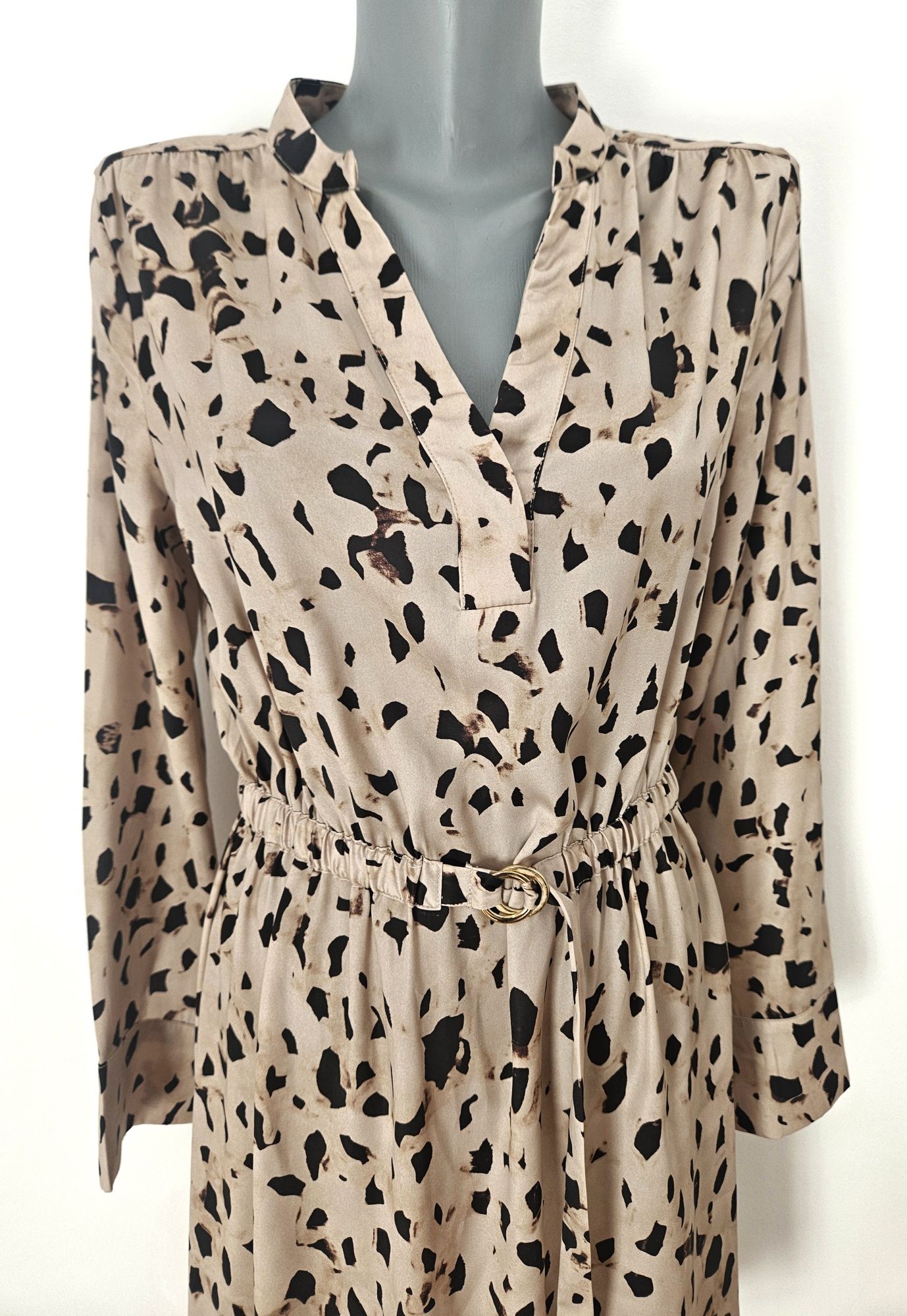 Rochie animal print de vara, H&M, marimea 40/L