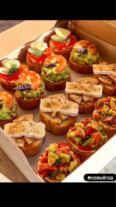 Новый год,Кейтеринг,фуршеты,гасробоксы на заказ.