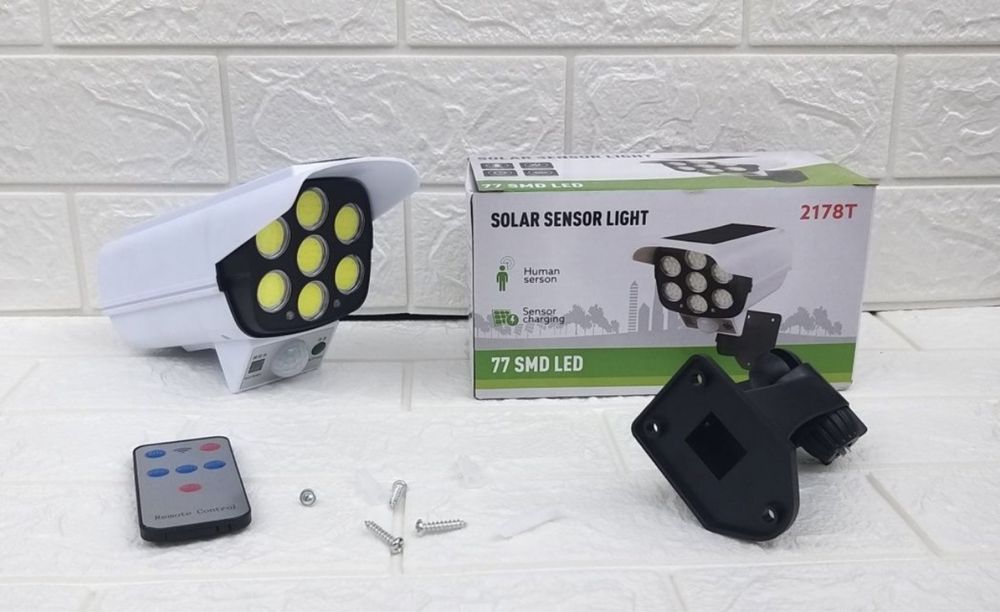 Водонепроницаемый уличный светильник Solar sensor Light