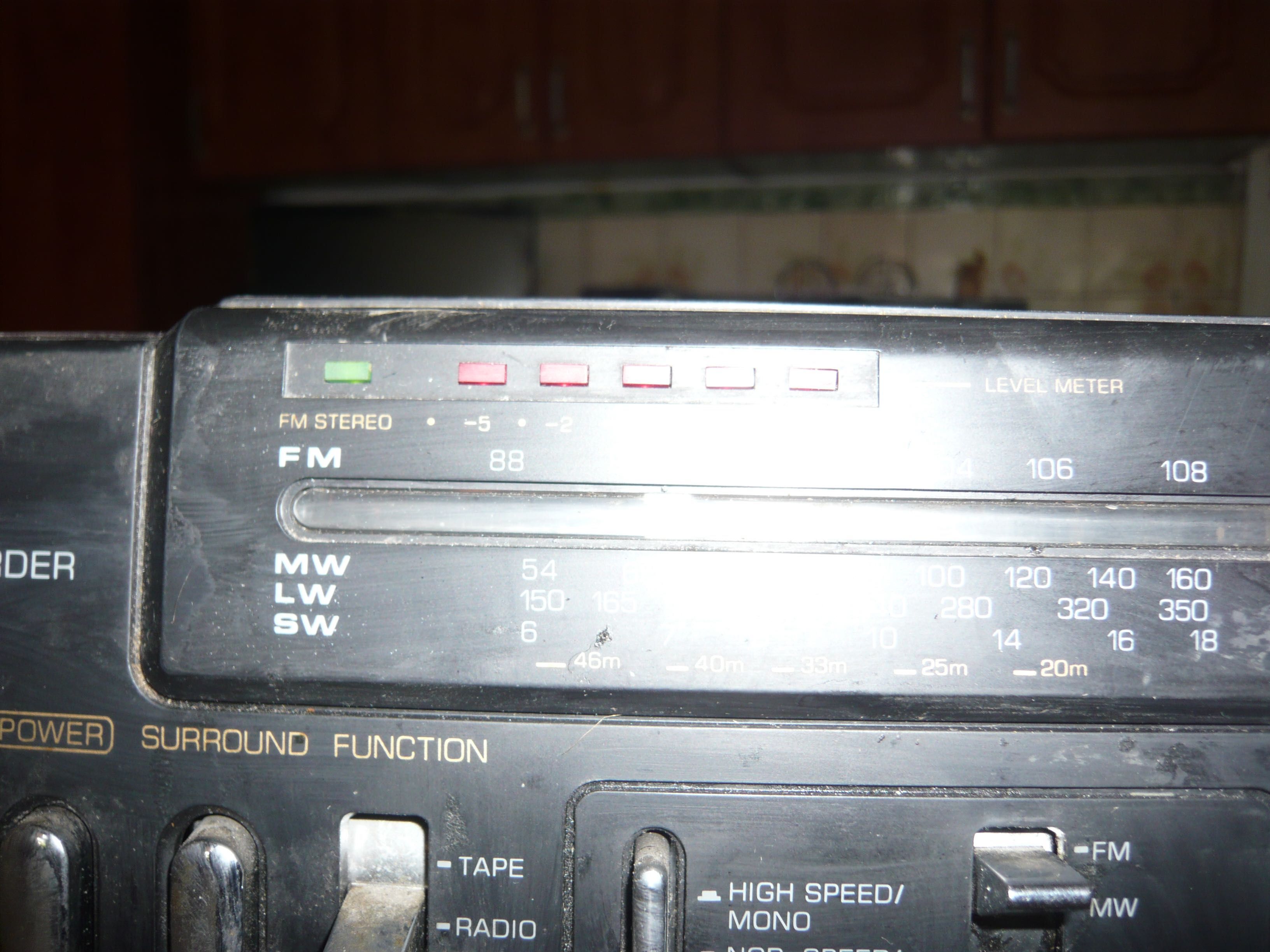 Radio dublu casetofon stereo, vintage Mekosonic MC 1000 DL