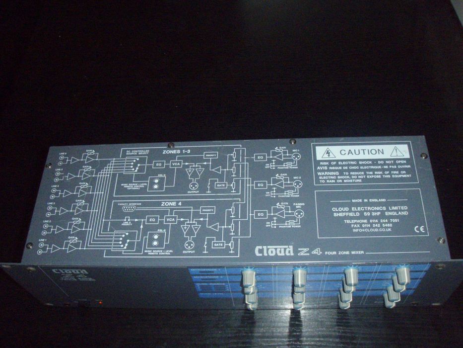 Mixer zone Cloud Z4 Venue Mixer