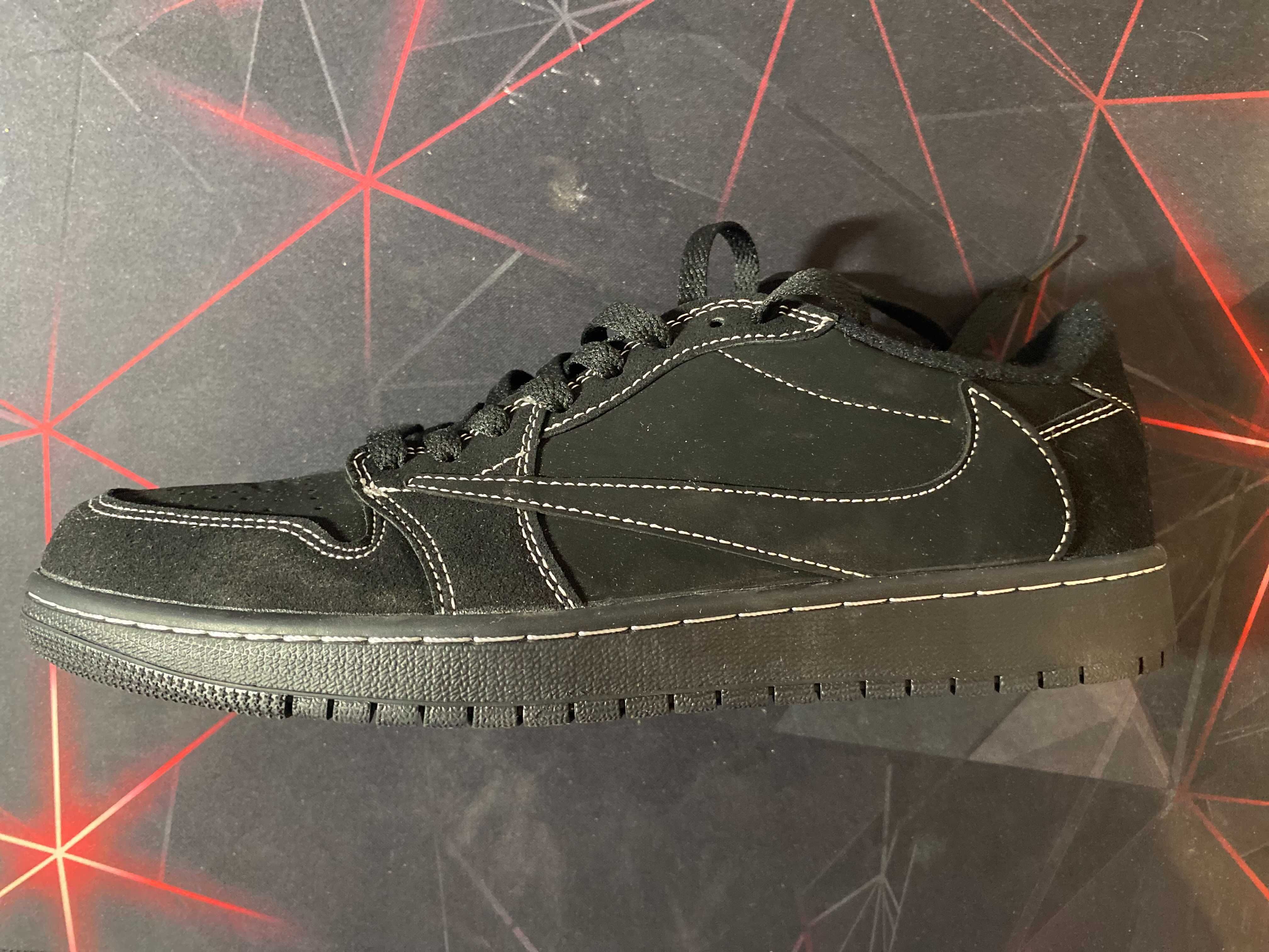 Jordan 1 x Travis Scott Black Phantom Low