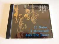 cd rar "12 Notes,4 Musicians and the Blues"-Berliner Saxophon Quartett