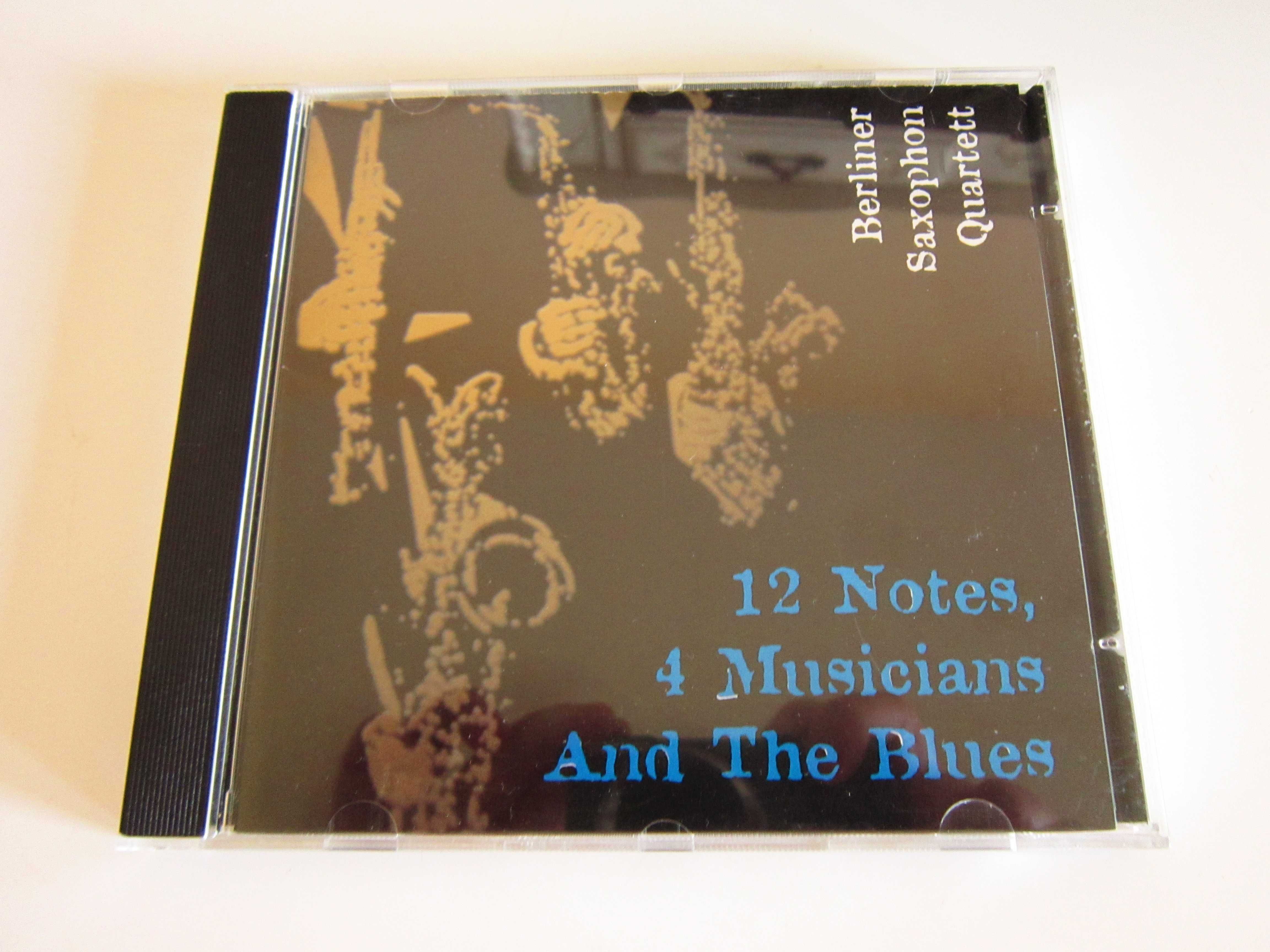 cd rar "12 Notes,4 Musicians and the Blues"-Berliner Saxophon Quartett
