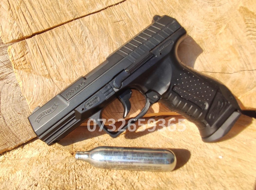 Reducere Walther P99Dao cel mai puternic pistol airsoft cu recul peCO2