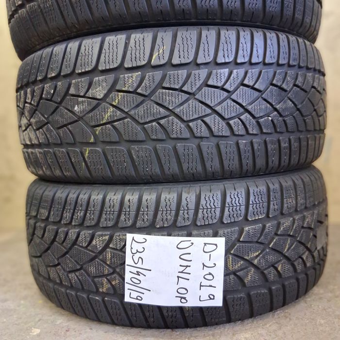 4×235/40/19 M+S DUNLOP 2017,18,18,19.Stare excelenta.