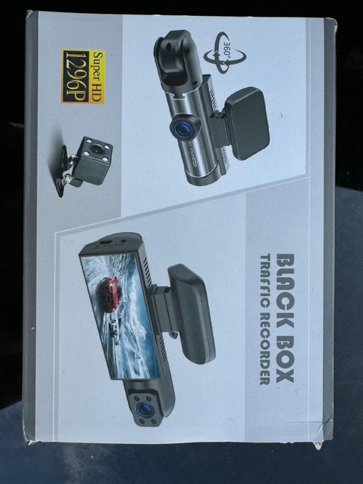 Camera auto DVR monitorizare trafic 2 in 1