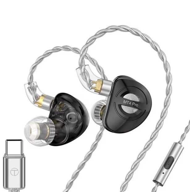 Наушники TRN MT4 PRO Type-C IEM