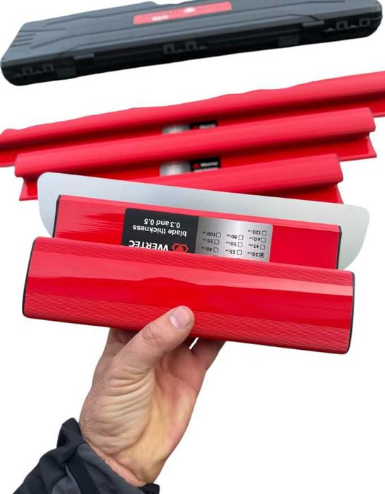 Комплект ножове за шпакловка Wertec