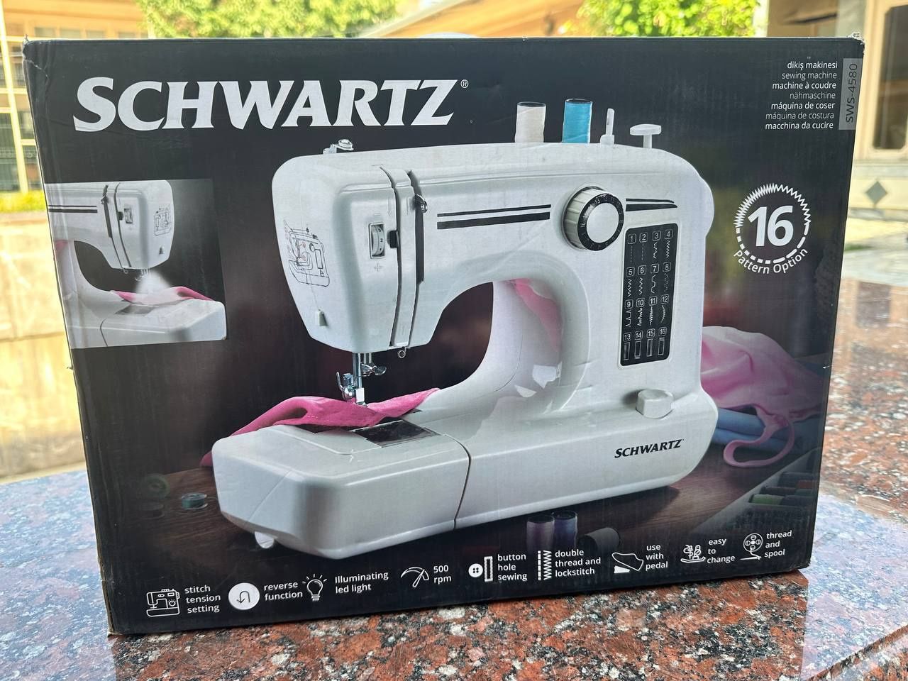 Schvartz tikuv mashina made in Turkiya
