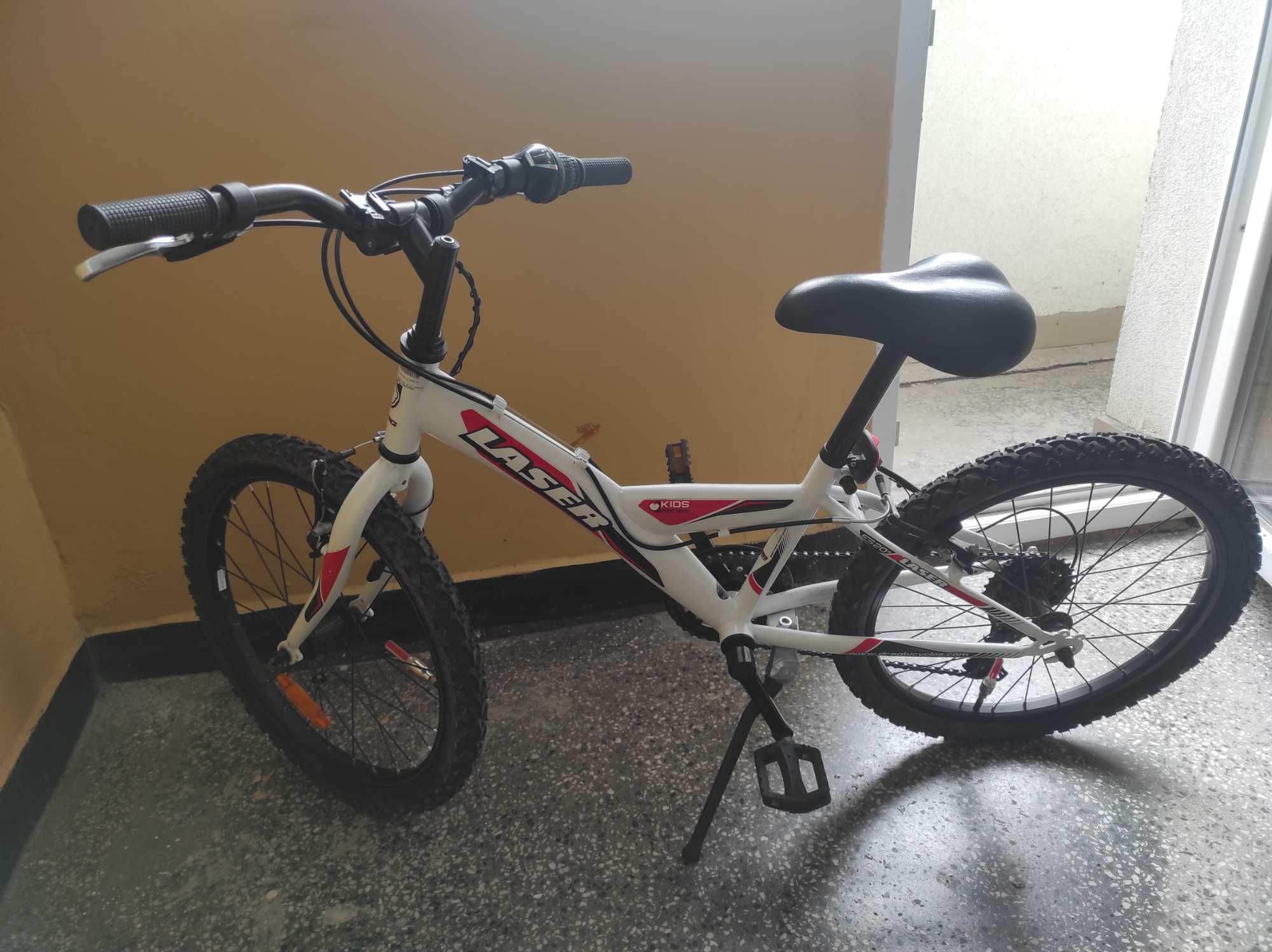 Детско колело(6 скорости, нови вътрешни и външни гуми)
