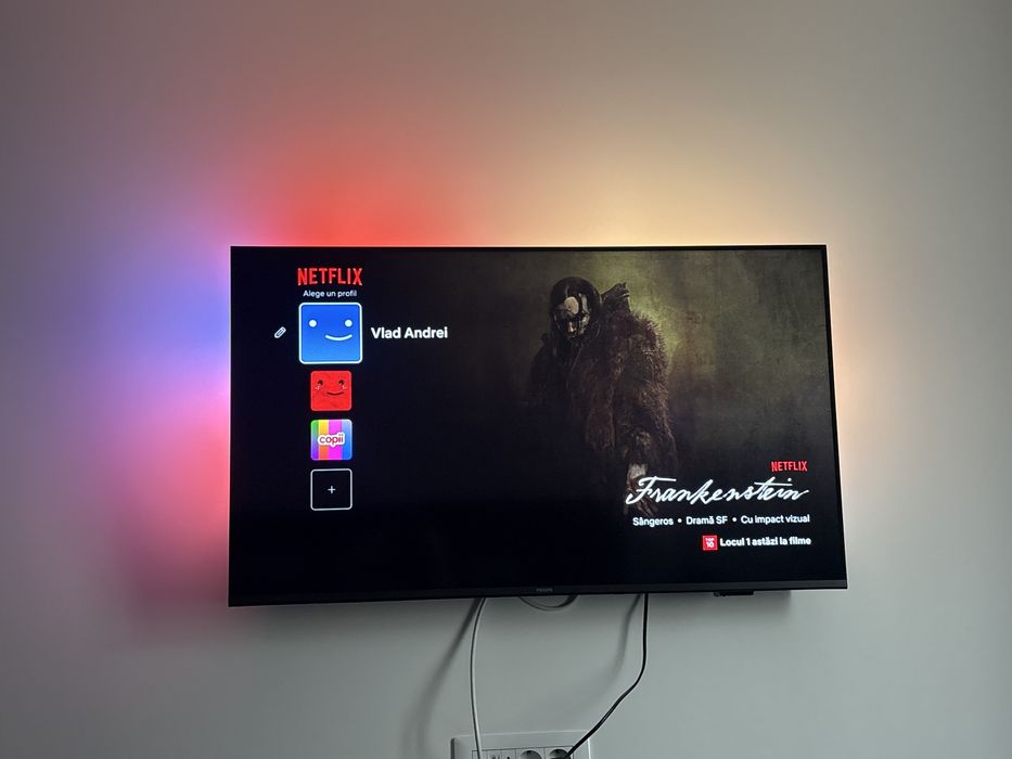 Televizor philips QLed ambiligh 108cm