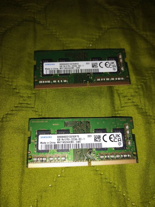 KIT memorii laptop Samsung 2 x 4GB DDR4 3200Mhz