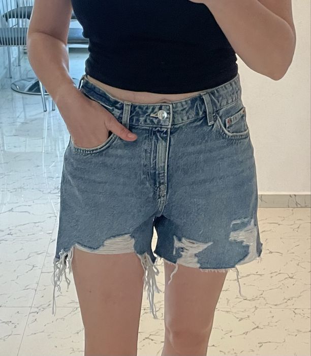 Blugi talie inalta - H&M - Noi