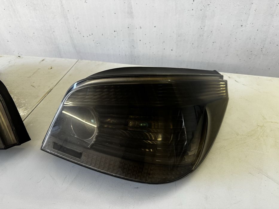 Стопове бяла Hella за е60 преди фейс