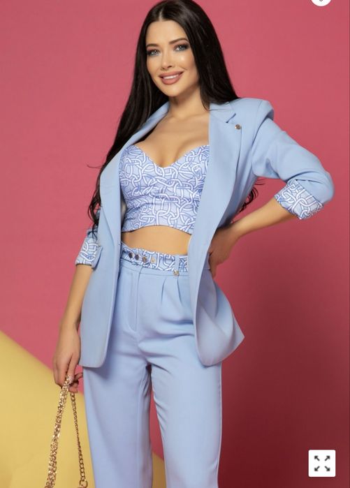 Сако с панталон жоржет- Алеса