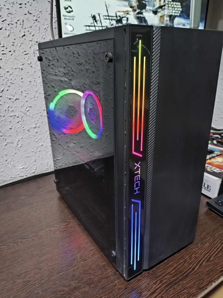 Corex H61+i5 2400+16Gb+RX580+SSD 512Gb 9шт