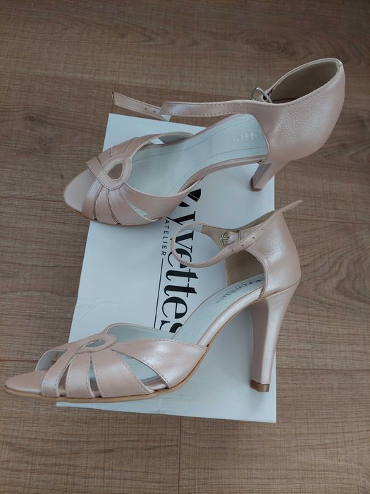 Sandale mireasa piele 38