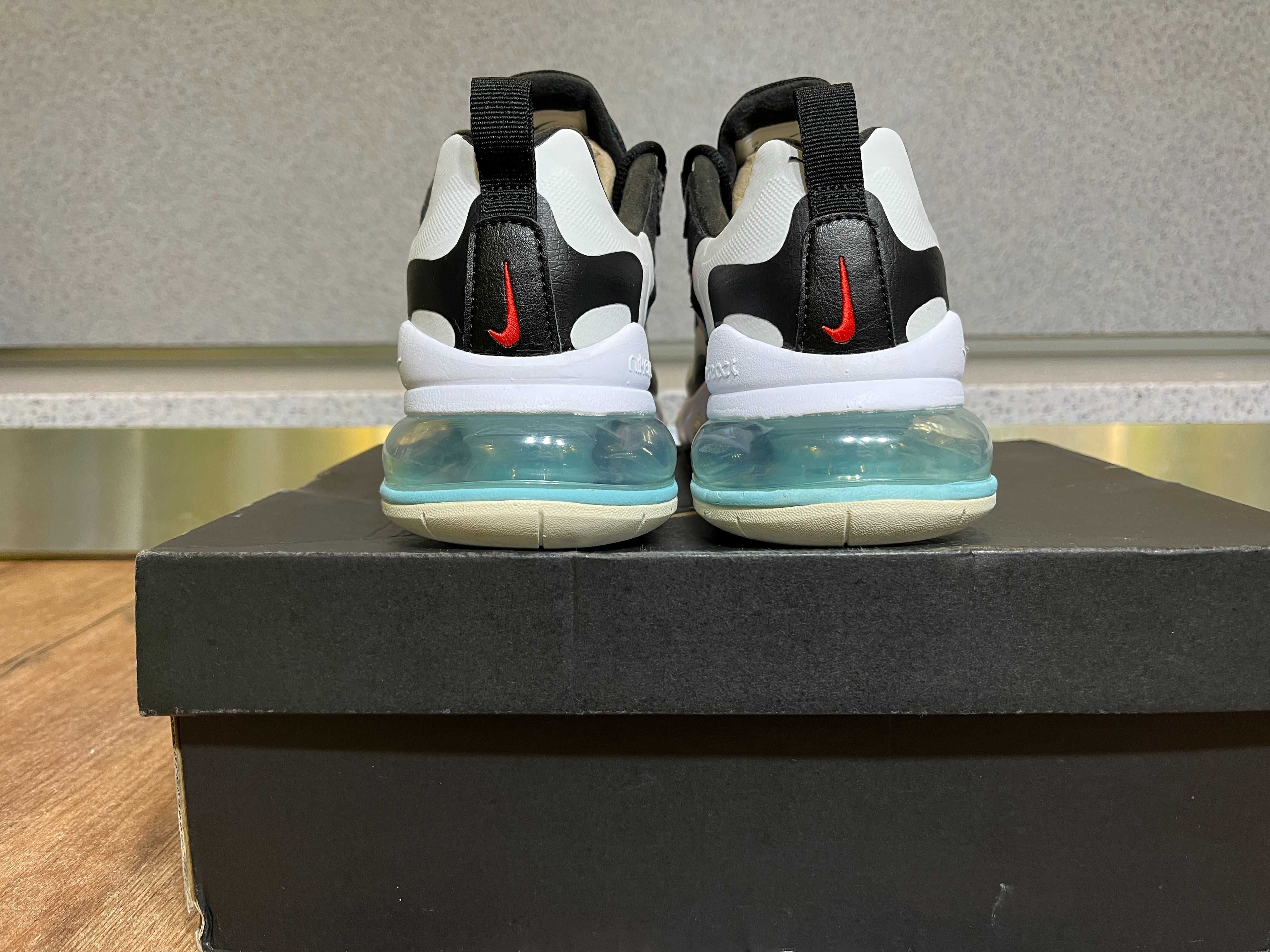 ОРИГИНАЛНИ *** Nike Air Max 270 React / Bleached Aqua