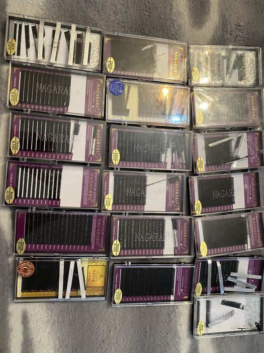 срочно продам набор для наращивание ресниц