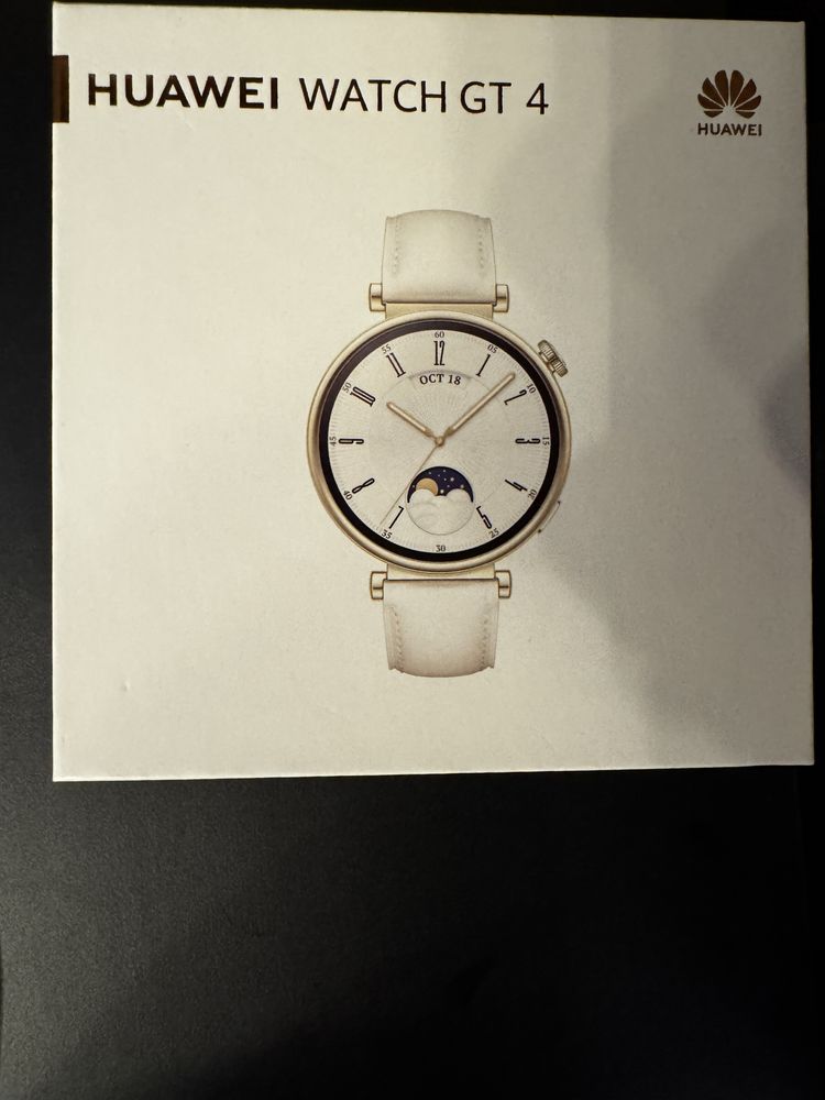Huawei Watch GT4 41mm + 2 силиконови каишки гаранция до ноември 2025
