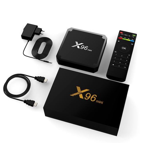 Смарт ТВ бокс X96 mini, 4-ядерная smart tv box Original