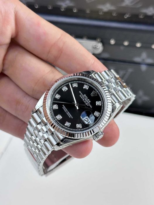 Rolex datejust 36mm сребърна колекция