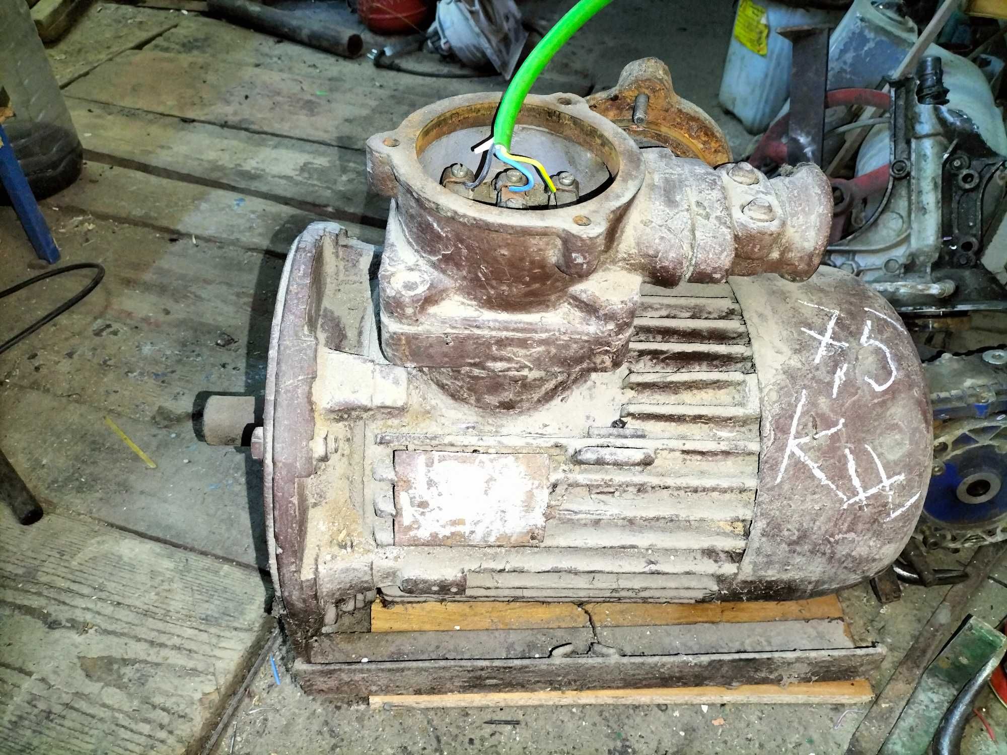 Motor trifazic  7,5 kw-1500 rot. - de vanzare