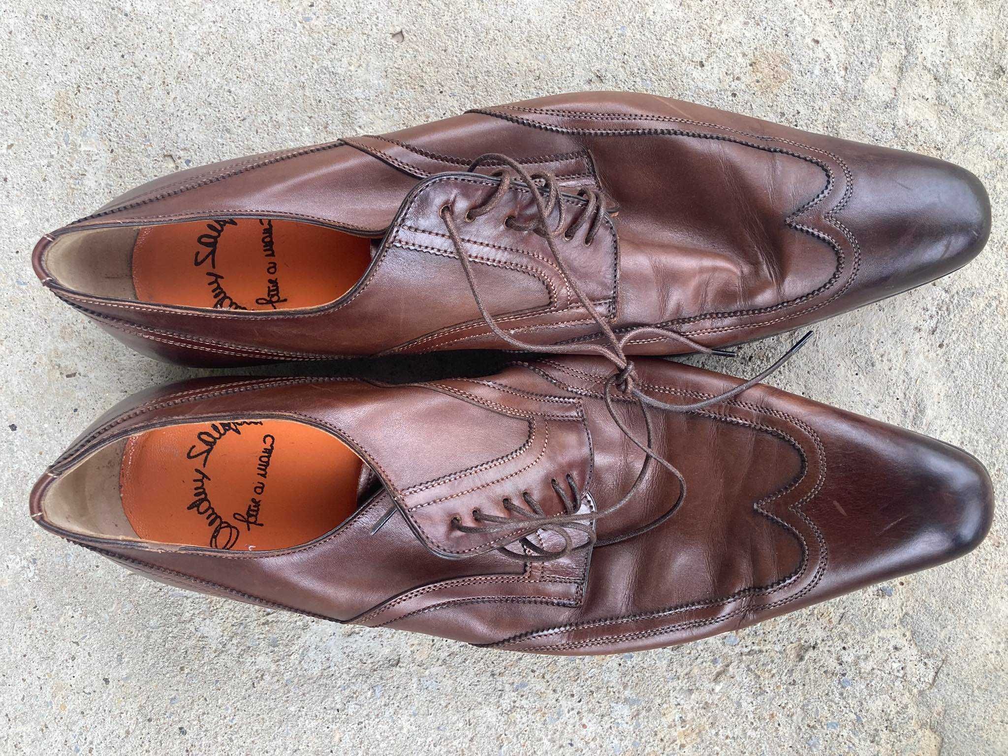 Santoni Oxford Brogue Goodyear