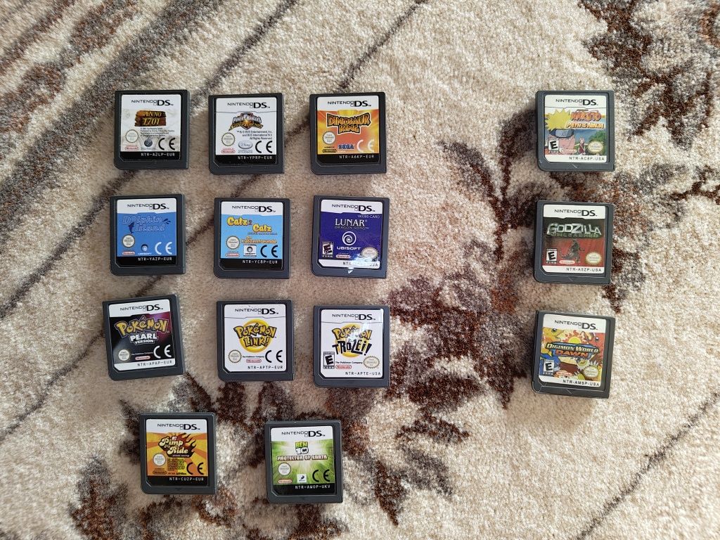 Jocuri Nintendo DS Retro (Pokemon, Naruto, Dragonball Z etc.)