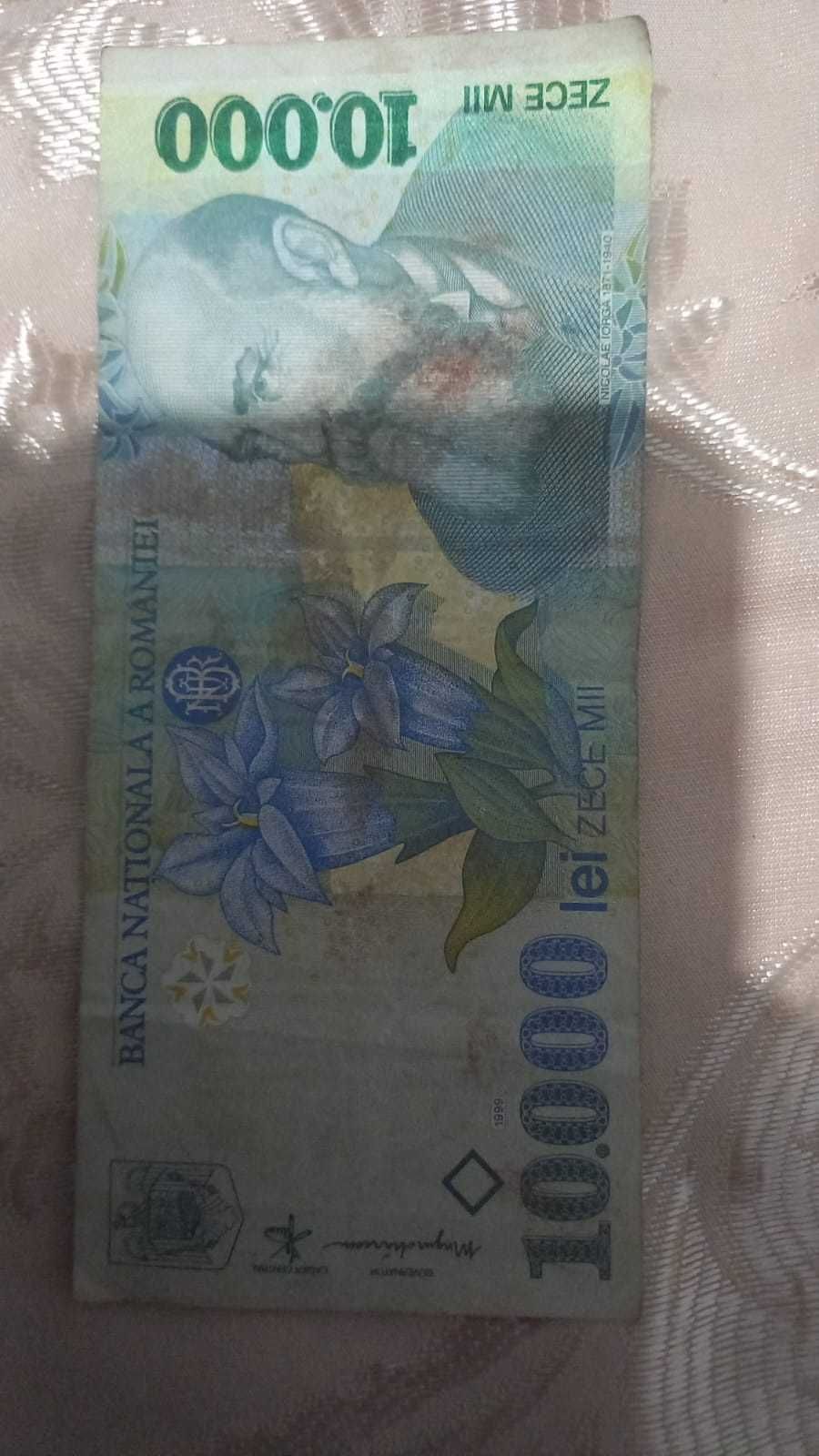 Bancnota 10000 lei anul 1999