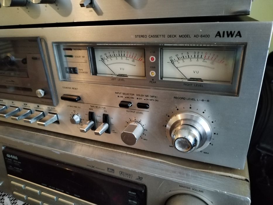 Aiwa AD 6400 cassette deck japonez