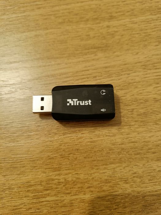 Placa sunet audio  USB marca Trust