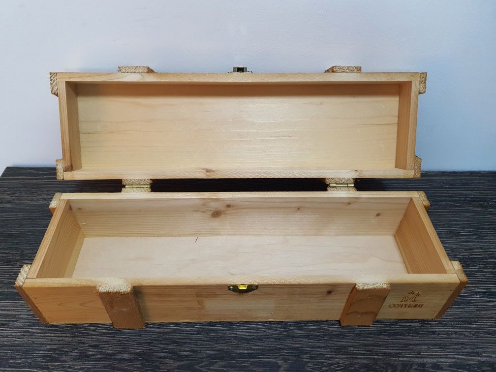 Cutie lemn pentru vin sau depozitare obiecte