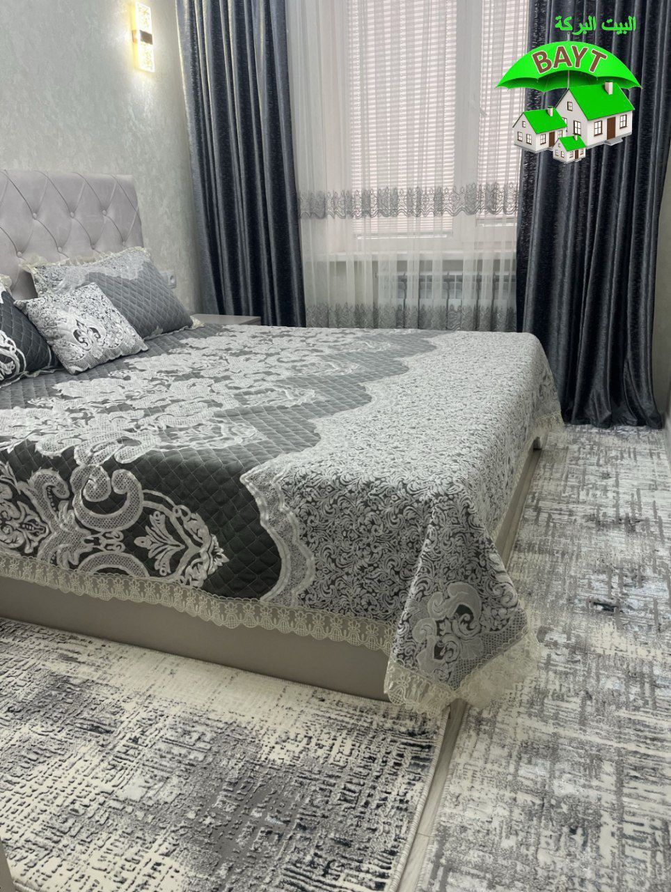 #МУКУМИЙ, Балкон 2×6, 70м²,Разделка, 3в4, Продаётся Евро Квартира