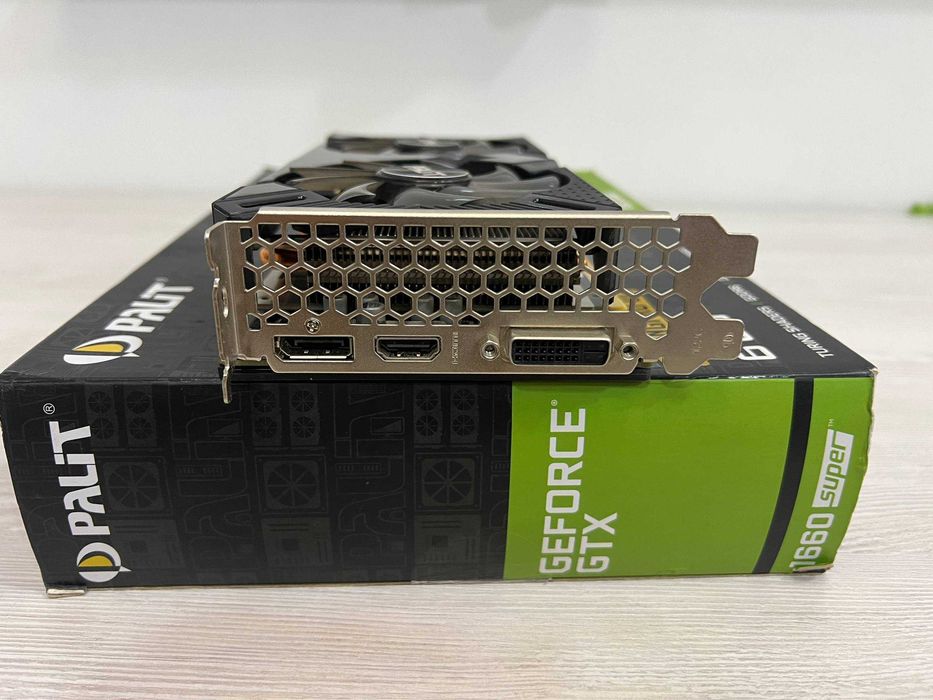 Игровая видеокарта Palit GTX 1660 Super 6GB GamingPro OC