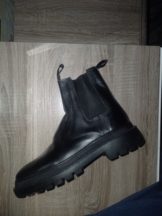 Сапоги челси натуральный кожа