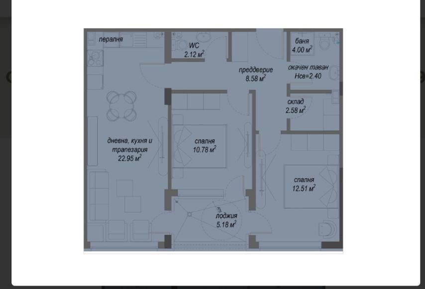Продава се Двустаен апартамент в София, Студентски град - 64 кв.м за 2250 €/кв.м - Снимка #6