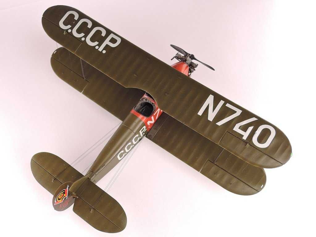 сборная модель самолёта ПО-2 в масштабе 1/72 СССР!