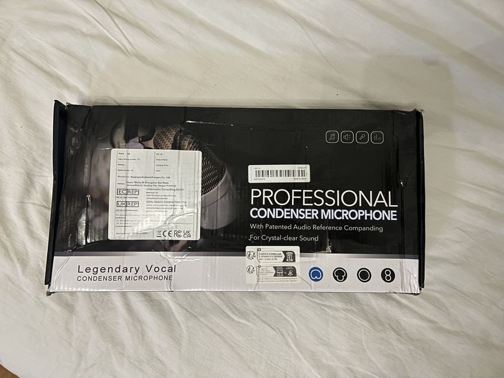 Professional condenser microphone Б/у , рабочий