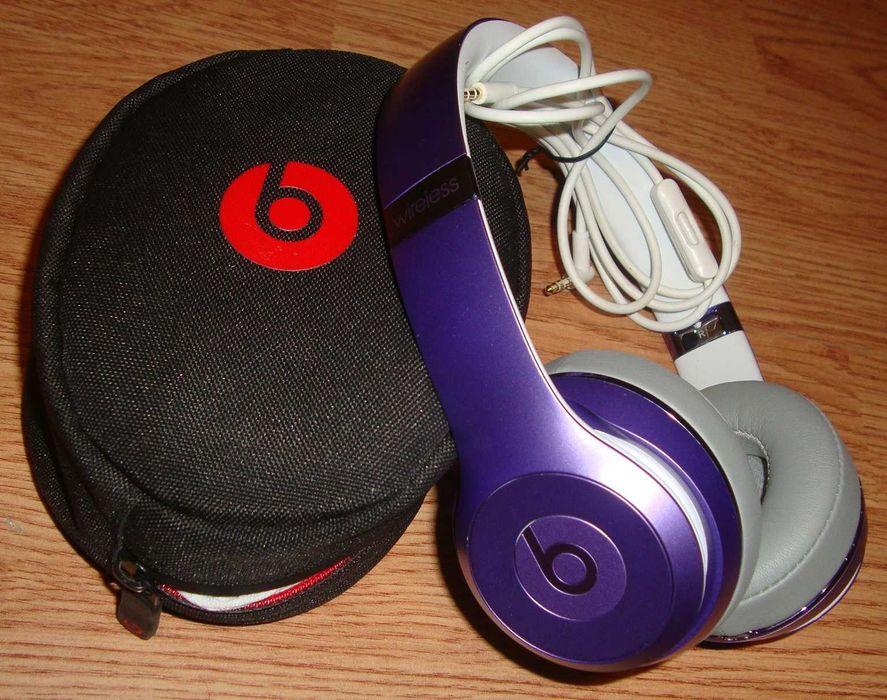Casti Originale Wireless Beats Solo3 Ultra Violet