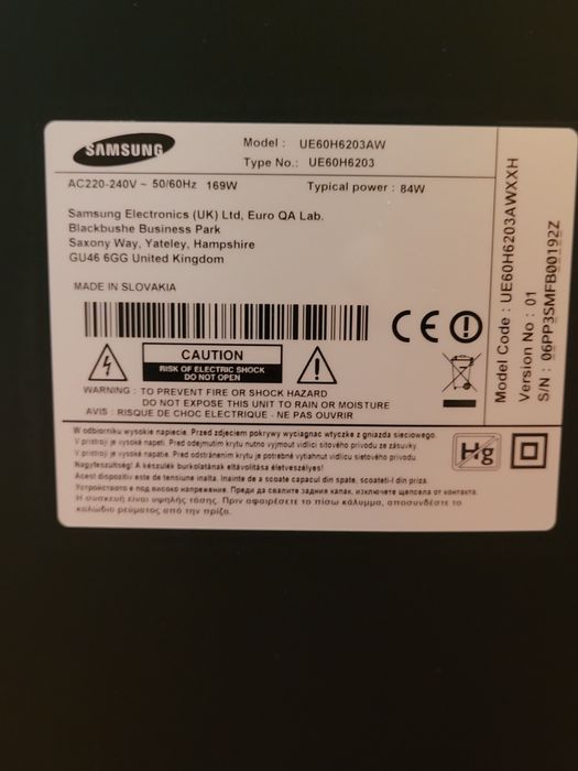 Televizor Samsung Smart TV 152cm