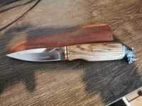 Ловен нож, Нож с кания естестева кожа