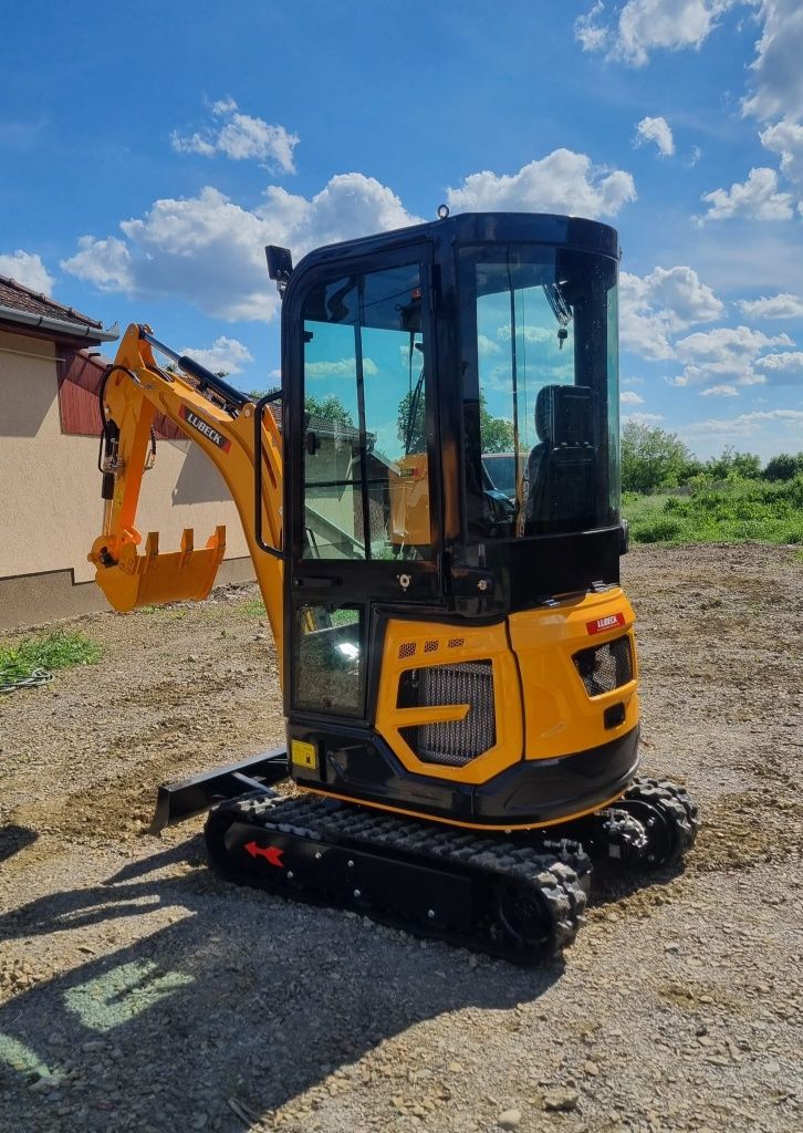 Miniexcavator Lubeck W 169 Nou 1.6- tone  Garantie 2 ani