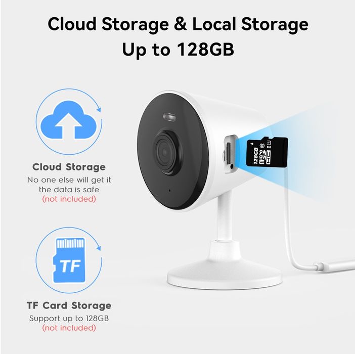 Camera IP supraveghere FHD interior baby monitor TUYA