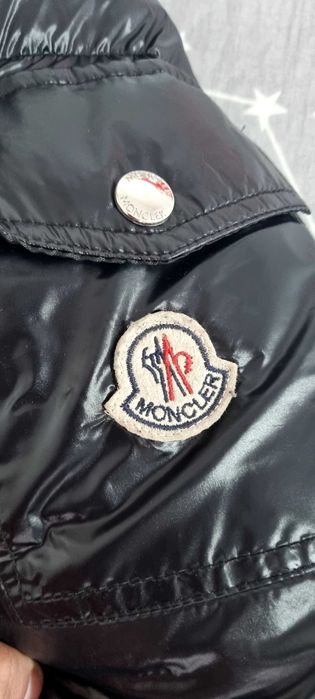 Geacă Moncler Maya Navy Blue/Black DIST Tag,QR Code