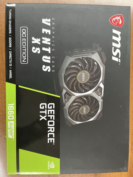 Placa video Gtx 1660Super MSI Ventus XS OC