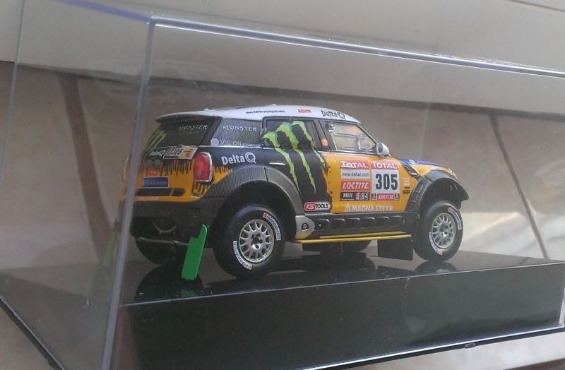 Macheta Mini All 4 Racing raliu - Rally Dakar 2013 IXO 1/43