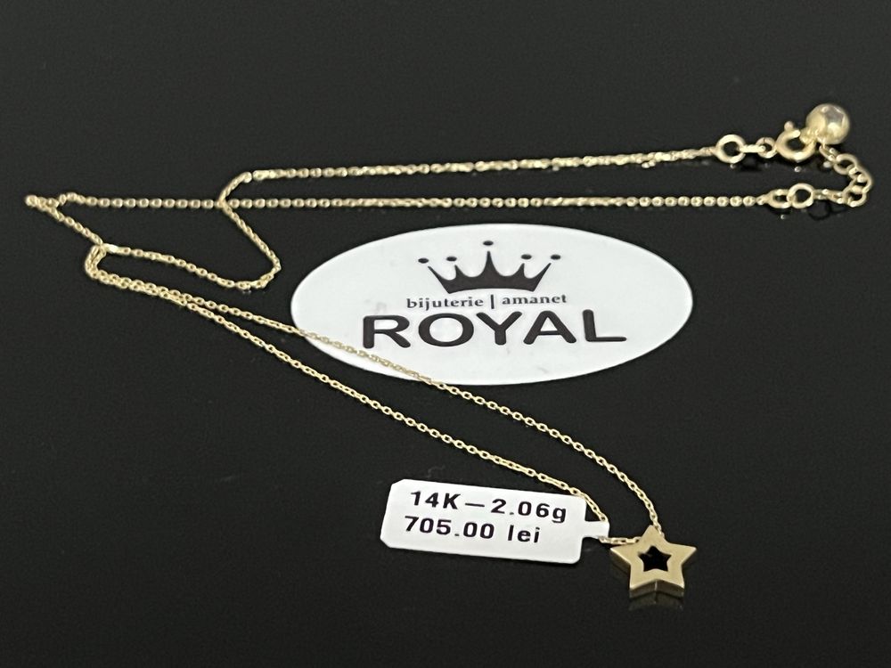 Bijuteria Royal CB : Lant aur 14k 2,06 grame